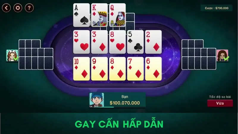 Mậu Binh KWin - Game bài có luật chơi đơn giản nhất